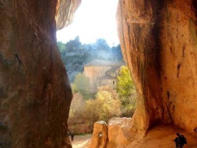 Cañones del Río Lobos y Valderrueda;rutas senderismo sierra madrid viajar en año nuevo cascadas d